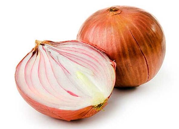 Onion to remove parasites