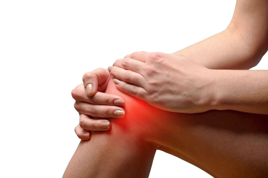 Joint pain due to the presence of parasites in the body